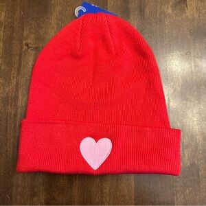 New Valentines Day Womens Hat Heart Love Red Cute Winter Outdoor Romantic 💕❤️💕